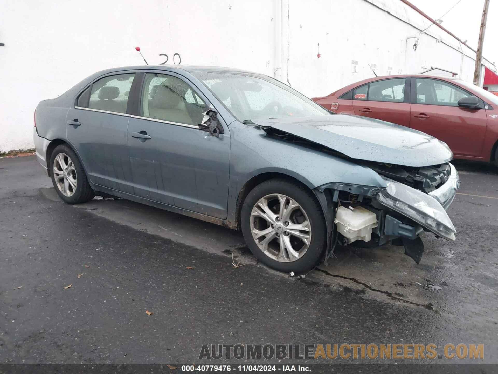 3FAHP0JA1CR227021 FORD FUSION 2012