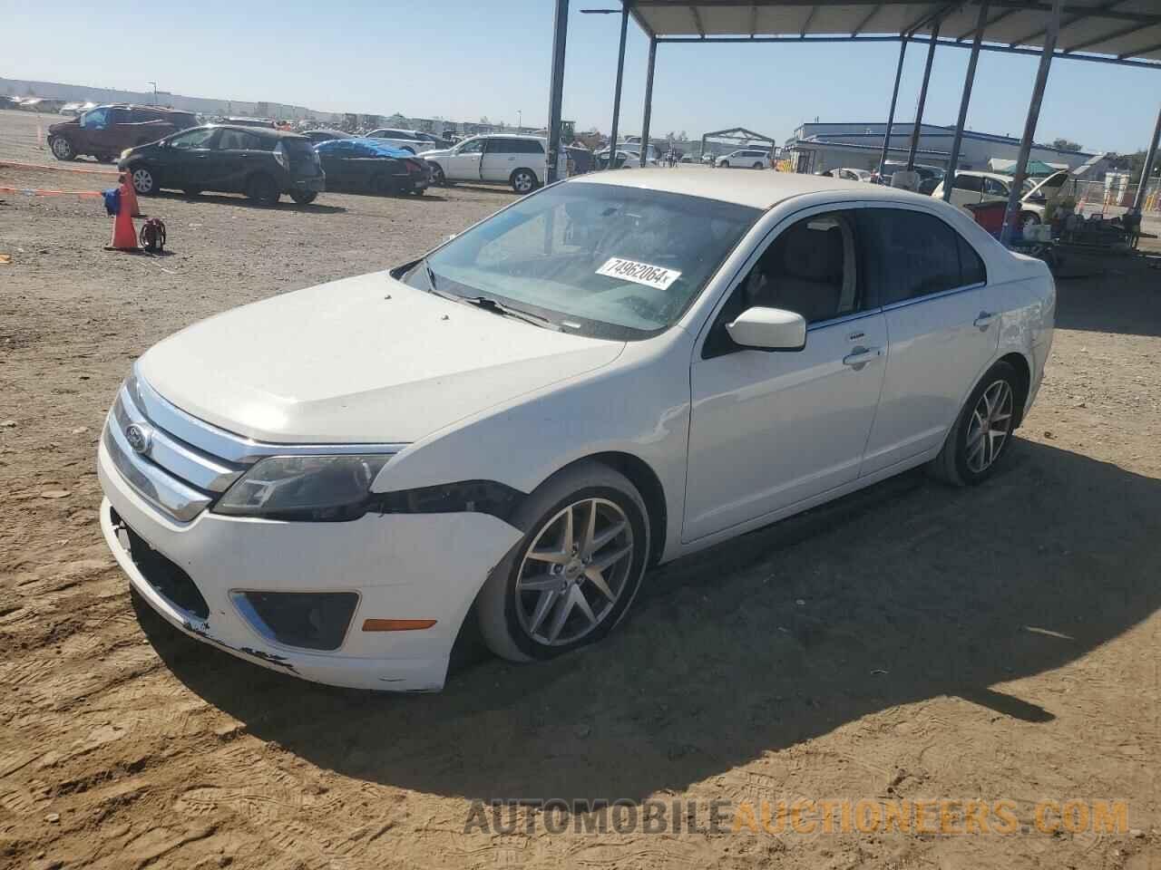 3FAHP0JA1CR344923 FORD FUSION 2012