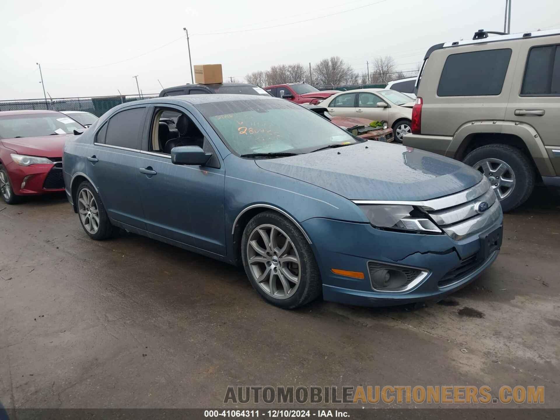 3FAHP0JA1CR394303 FORD FUSION 2012