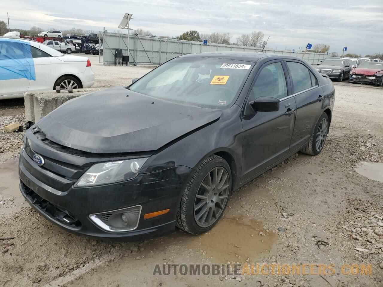 3FAHP0JA2CR129664 FORD FUSION 2012