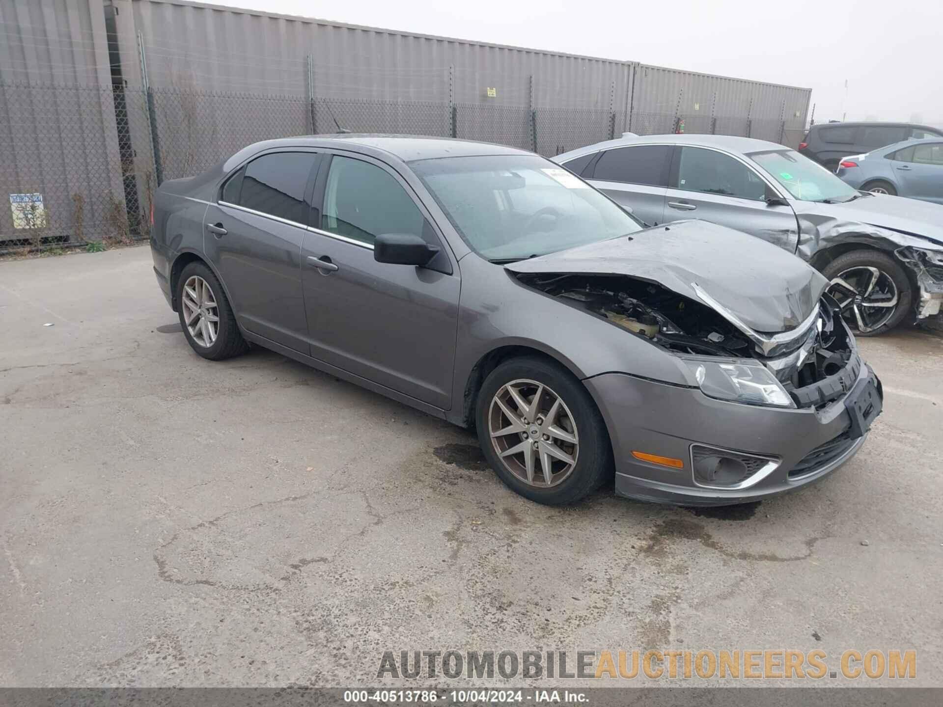 3FAHP0JA3CR261638 FORD FUSION 2012