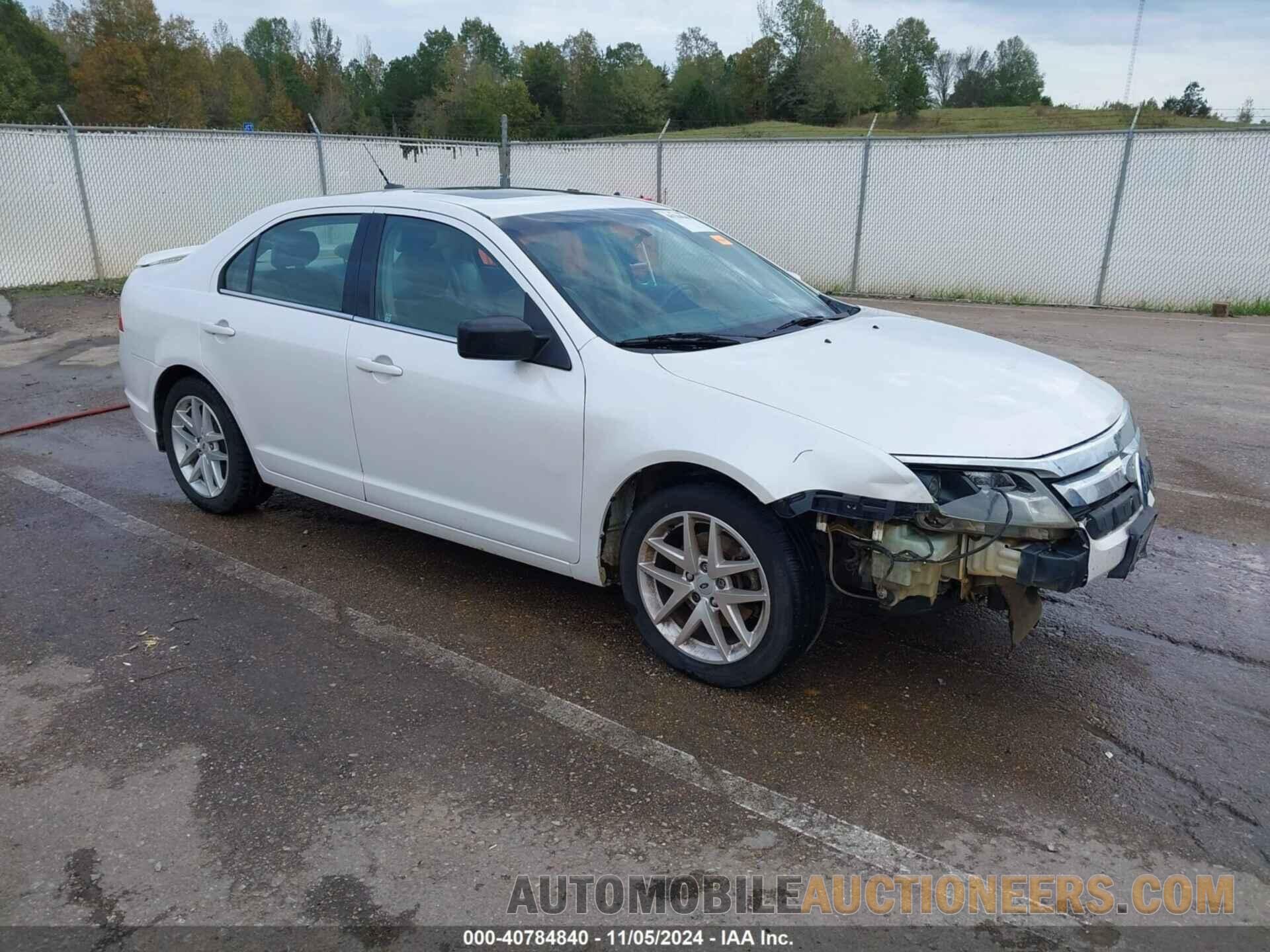 3FAHP0JA5CR162724 FORD FUSION 2012