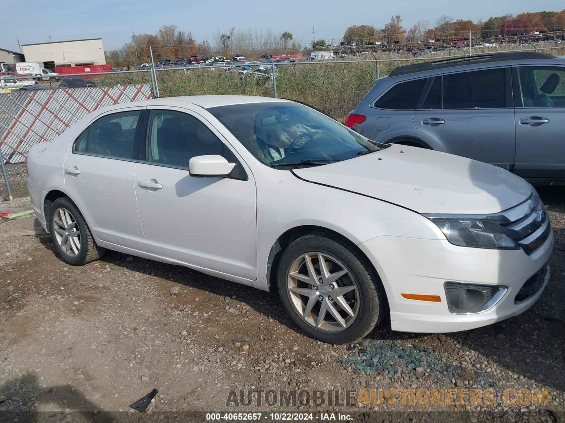 3FAHP0JA6CR106548 FORD FUSION 2012