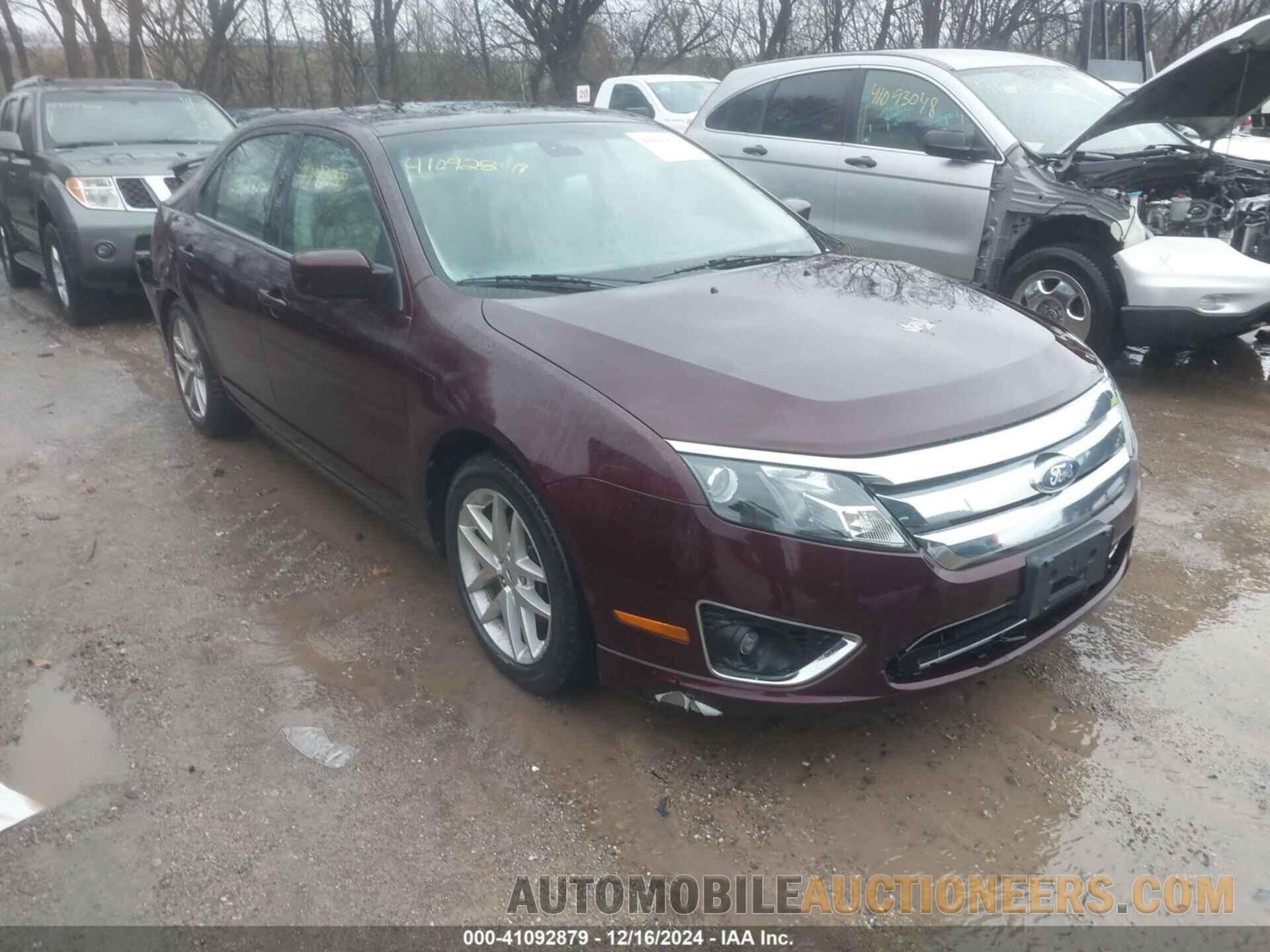 3FAHP0JA6CR237785 FORD FUSION 2012