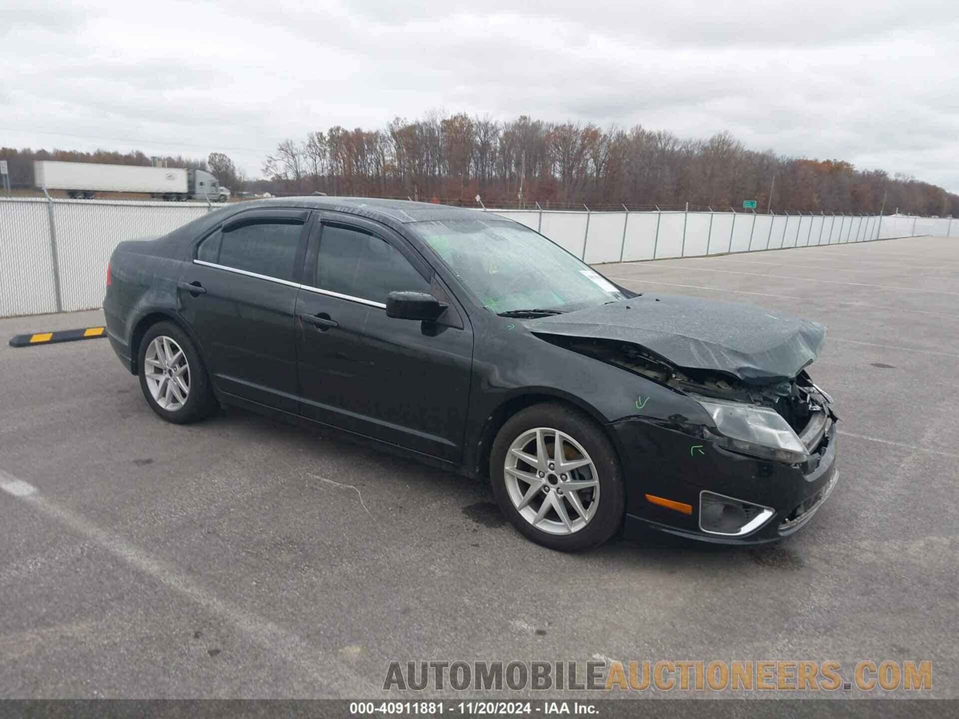 3FAHP0JA6CR289398 FORD FUSION 2012