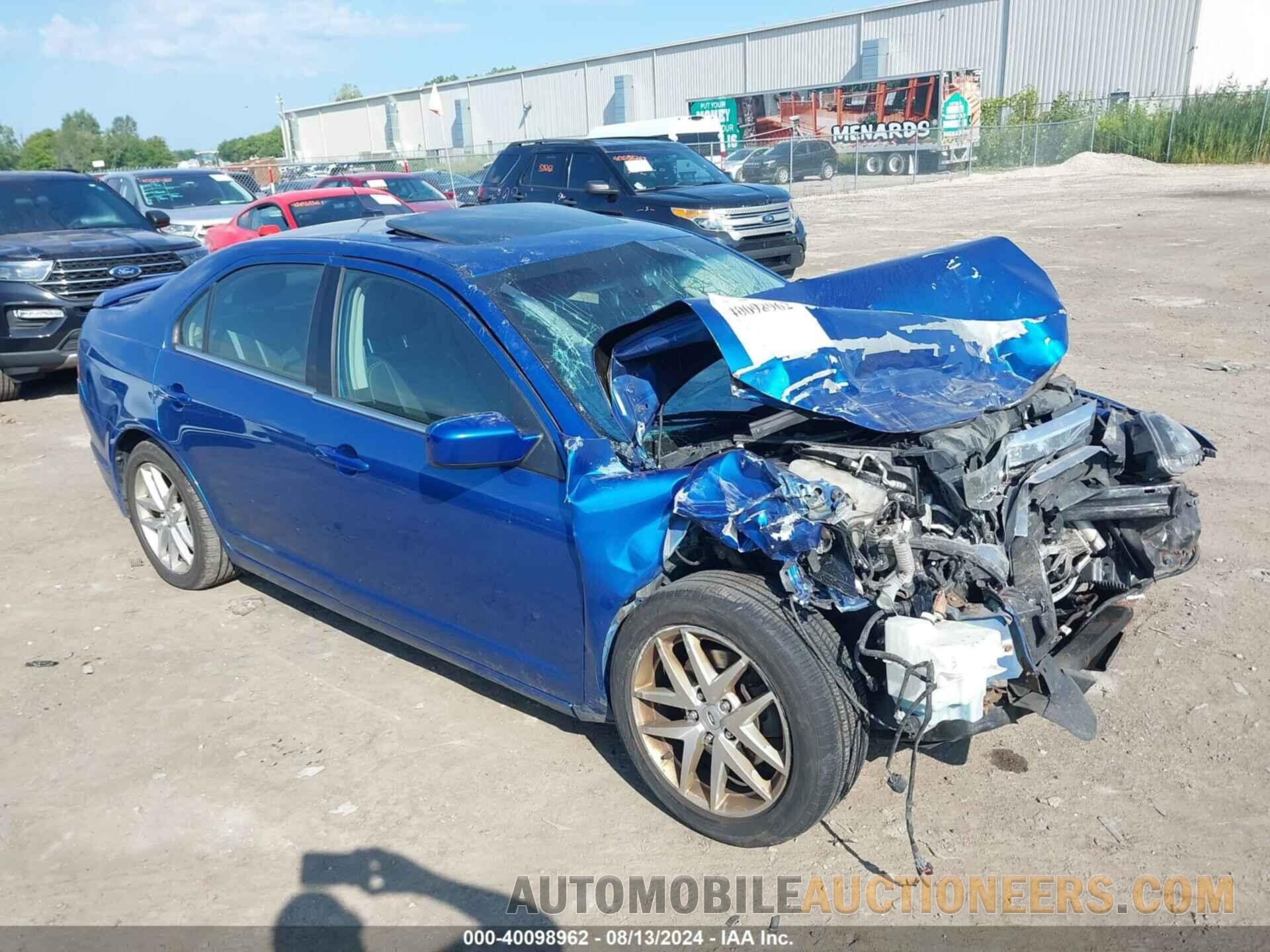 3FAHP0JA9CR115616 FORD FUSION 2012