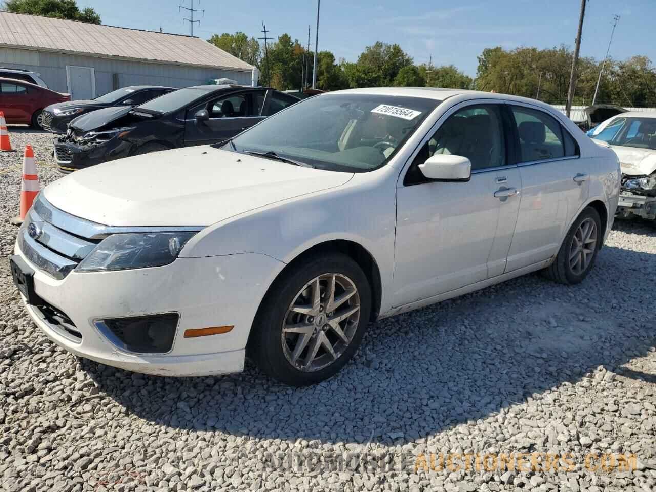 3FAHP0JAXCR129489 FORD FUSION 2012