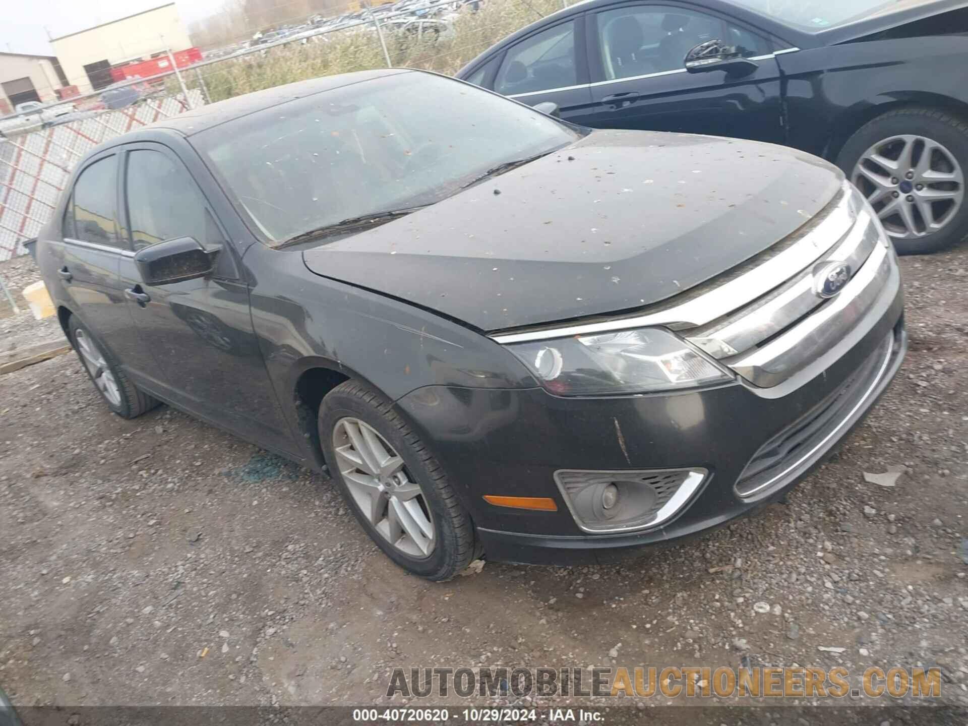 3FAHP0JG4CR354186 FORD FUSION 2012