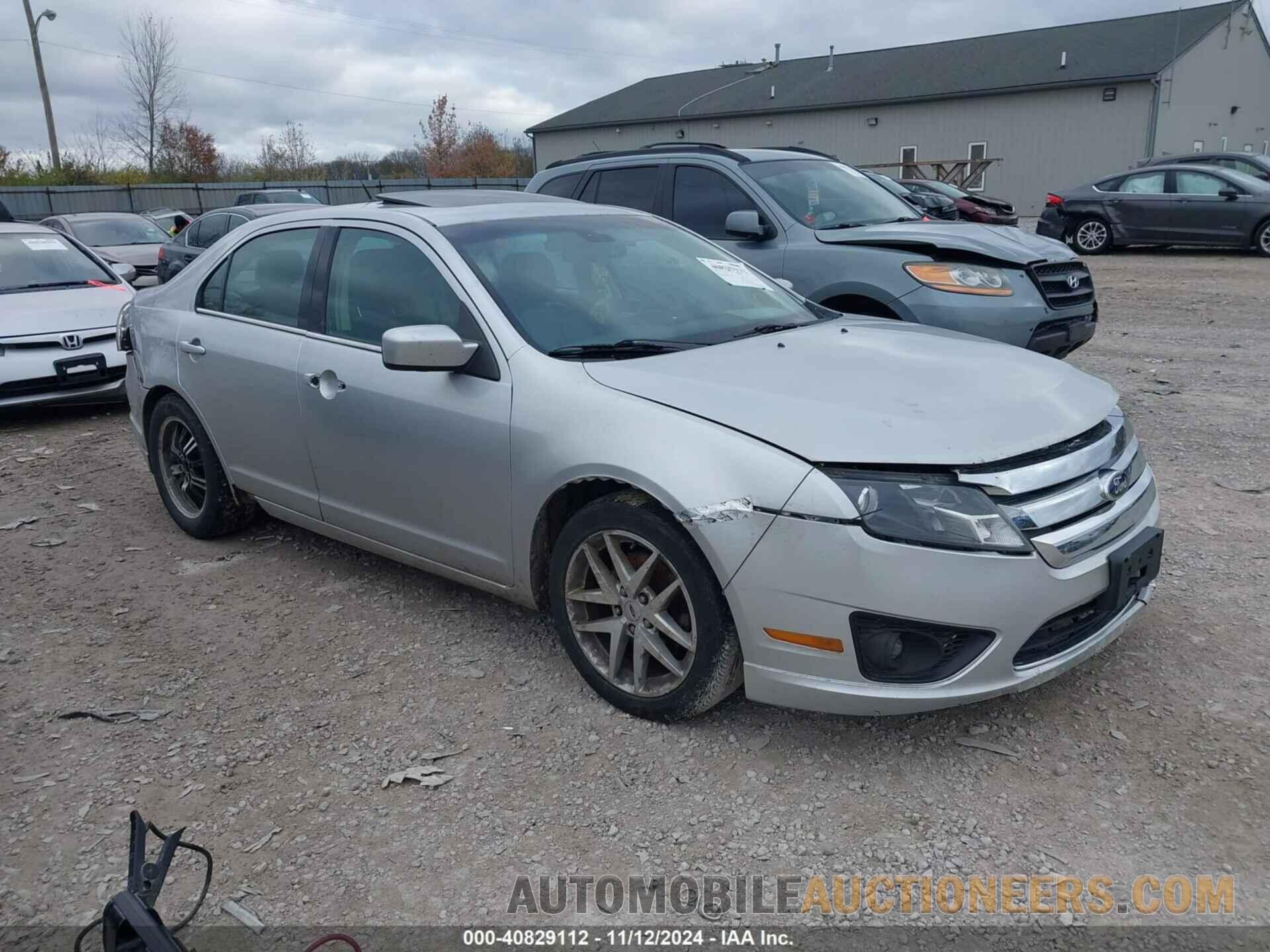 3FAHP0JG6CR272573 FORD FUSION 2012