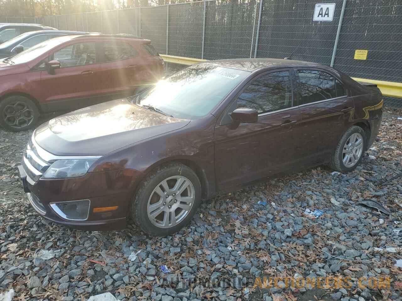 3FAHP0JG6CR303031 FORD FUSION 2012