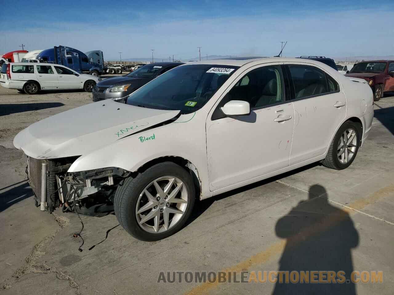 3FAHP0JG9CR130847 FORD FUSION 2012