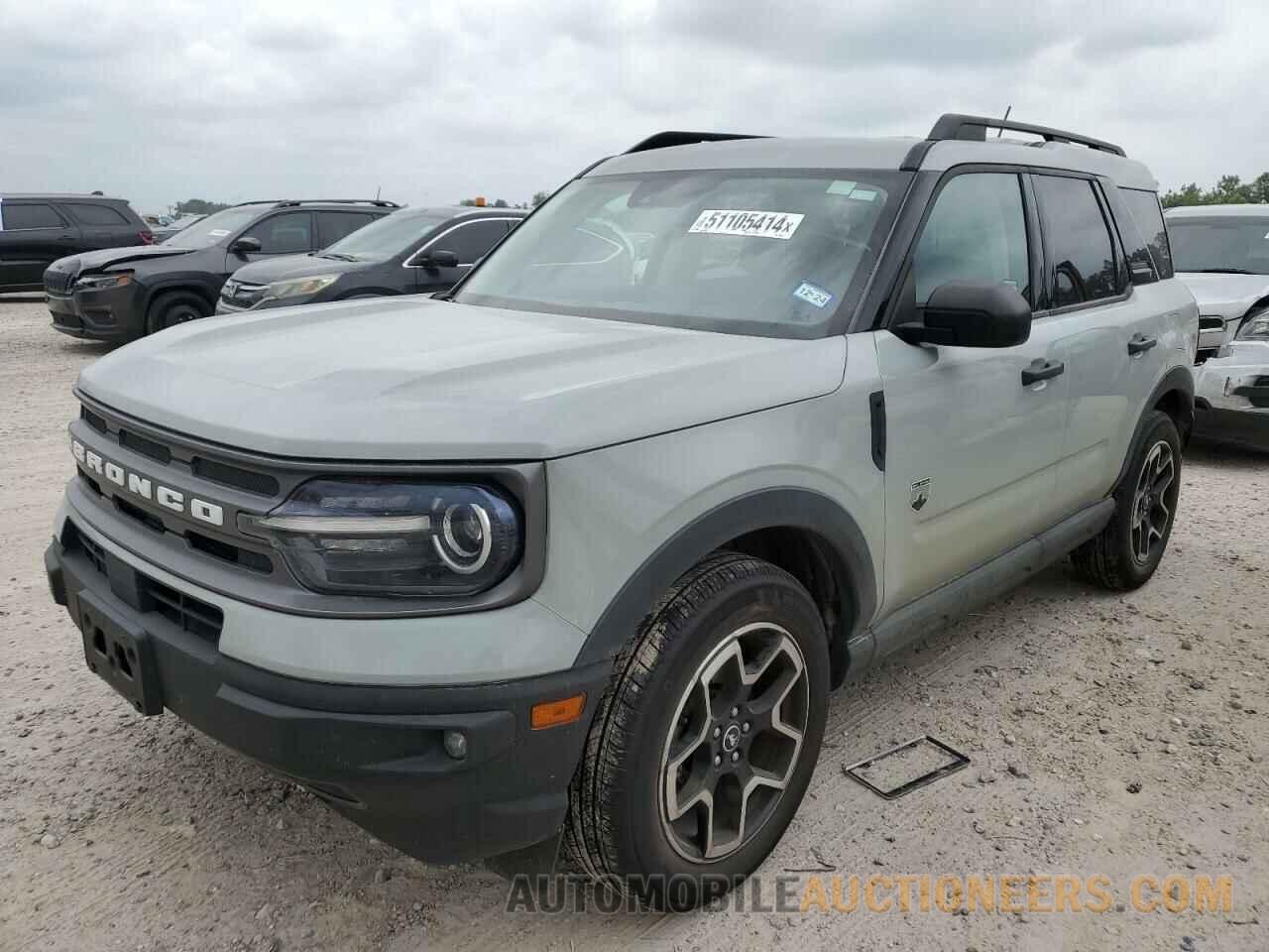 3FMCR9B61MRA08201 FORD BRONCO 2021