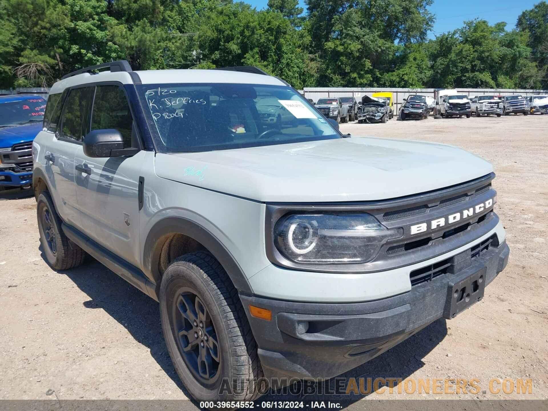 3FMCR9B63NRD16634 FORD BRONCO SPORT 2022