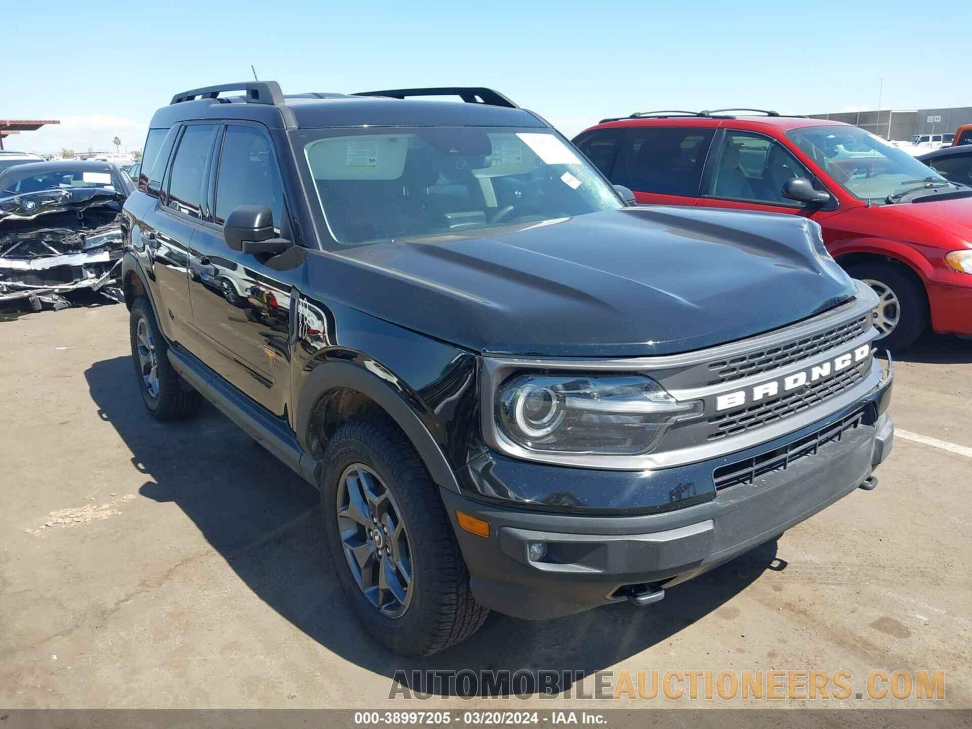 3FMCR9D91MRB30743 FORD BRONCO SPORT 2021