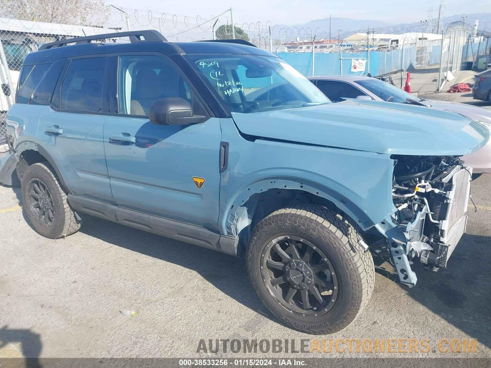 3FMCR9D91NRE32888 FORD BRONCO SPORT 2022