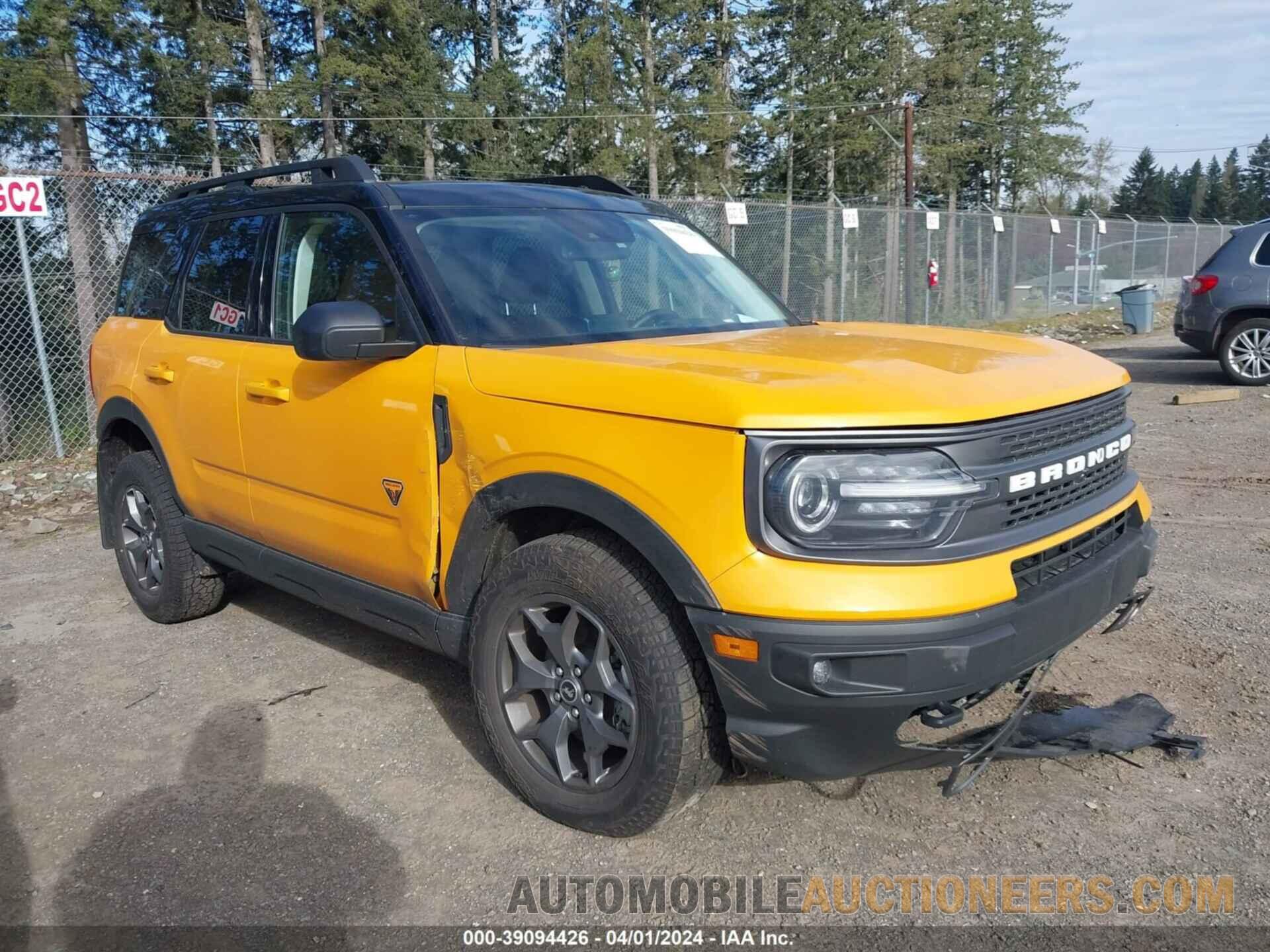 3FMCR9D93MRA23757 FORD BRONCO SPORT 2021