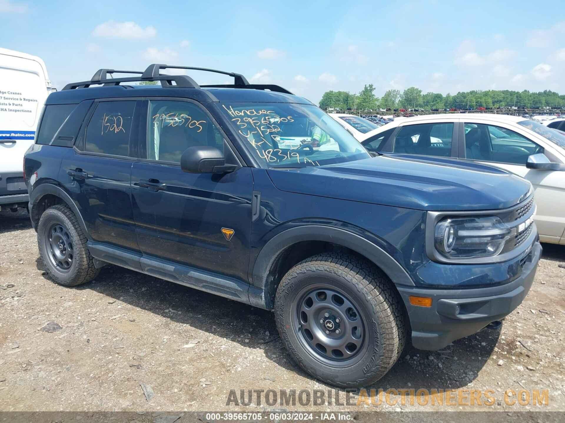 3FMCR9D95MRA31522 FORD BRONCO SPORT 2021