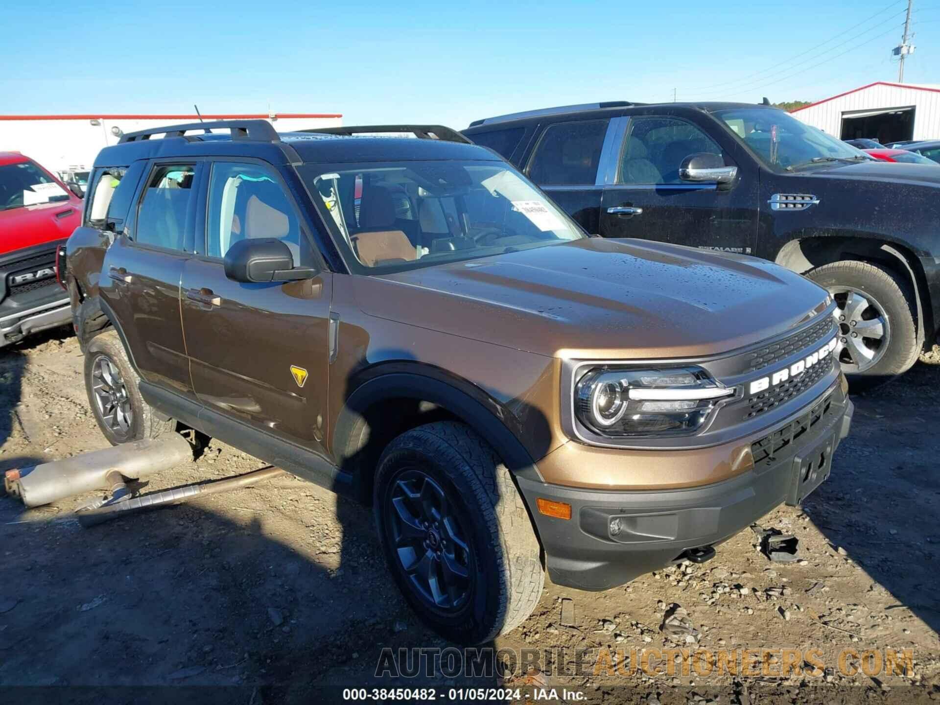 3FMCR9D99NRE12453 FORD BRONCO SPORT 2022