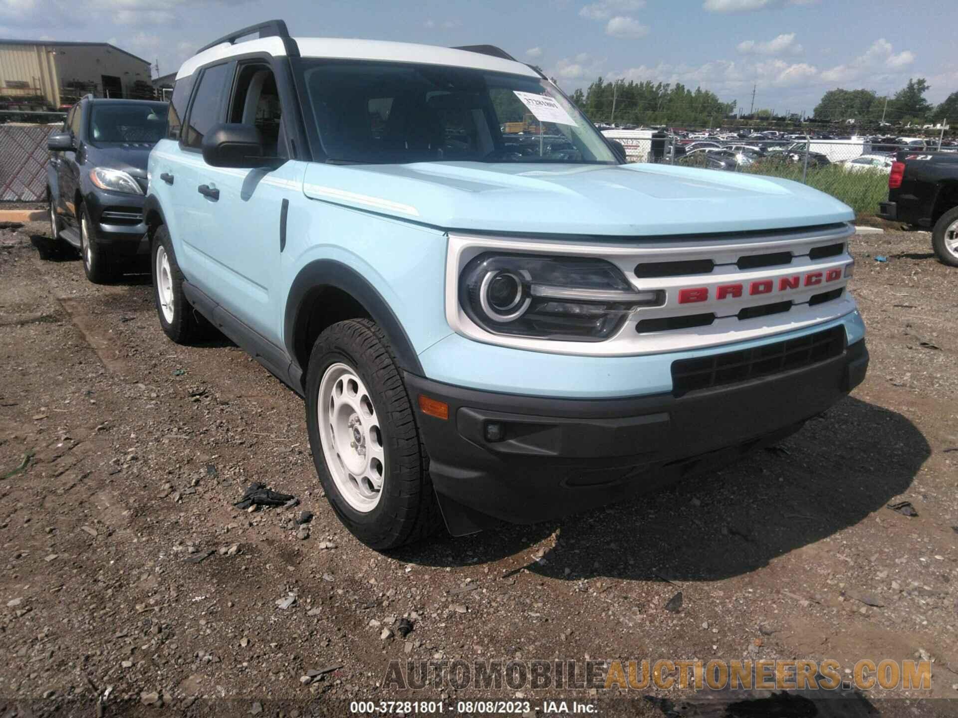 3FMCR9G61PRD07362 FORD BRONCO SPORT 2023