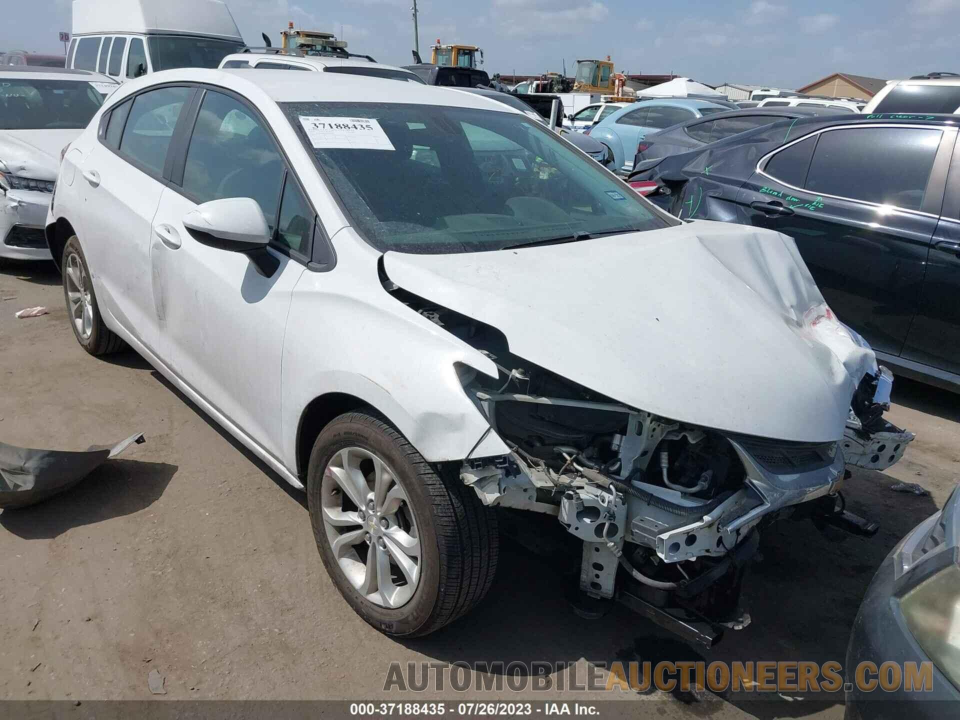 3G1BC6SM0KS590708 CHEVROLET CRUZE 2019