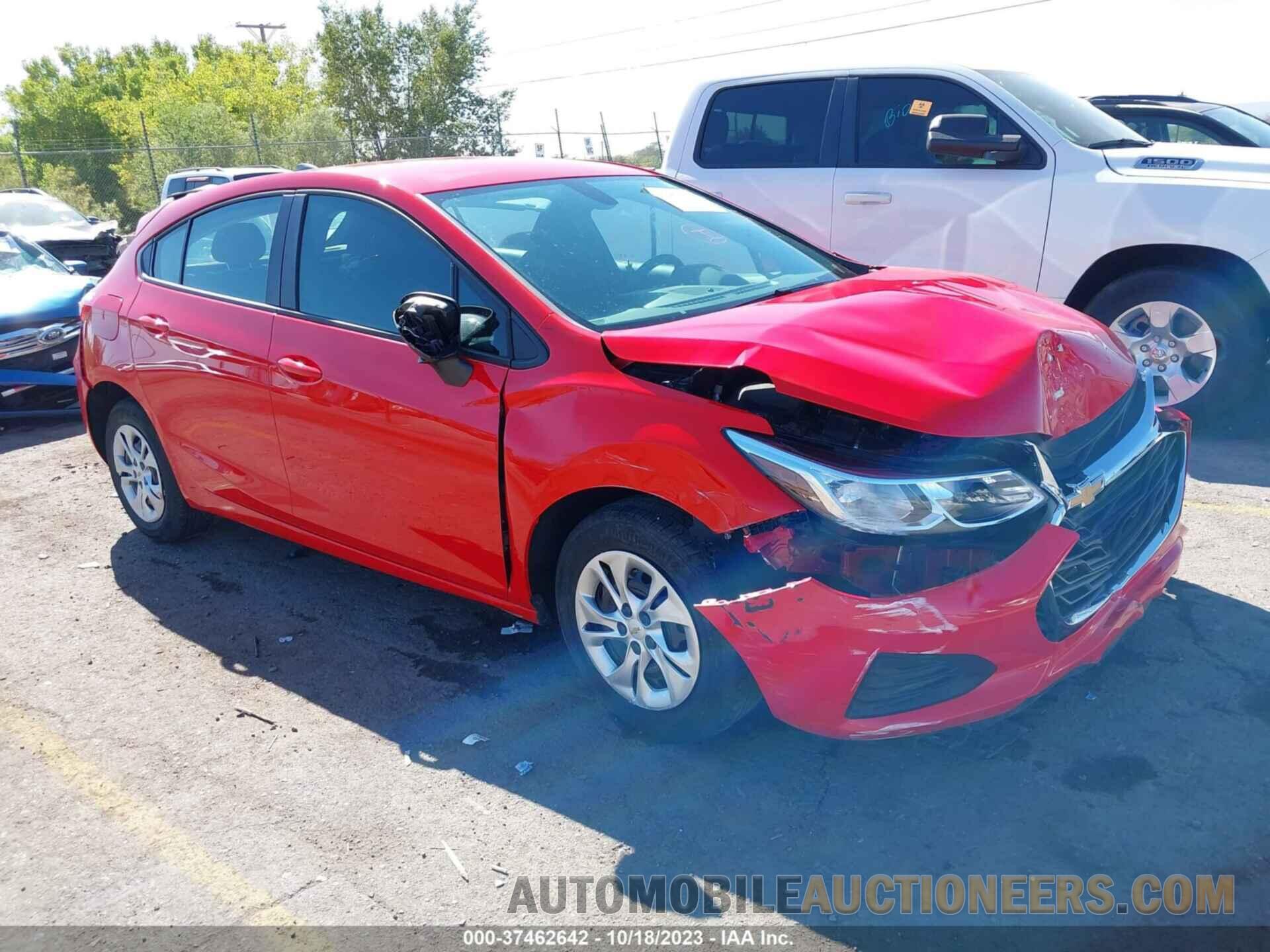 3G1BC6SM6KS526575 CHEVROLET CRUZE 2019