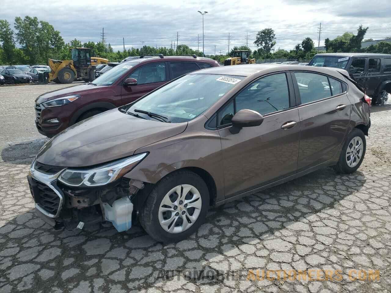 3G1BC6SM6KS598277 CHEVROLET CRUZE 2019