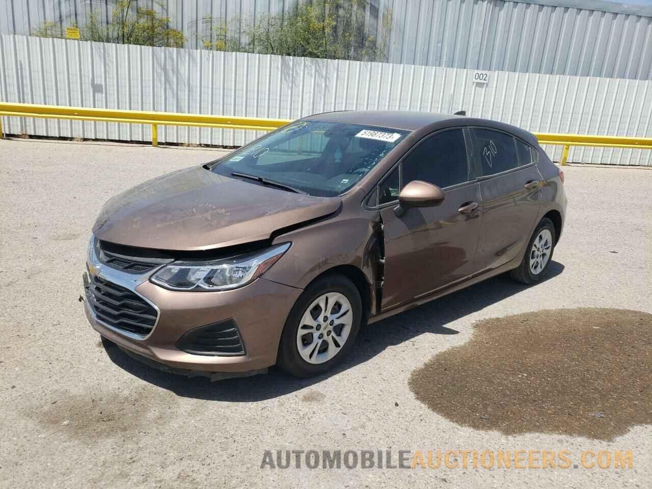 3G1BC6SM9KS546805 CHEVROLET CRUZE 2019