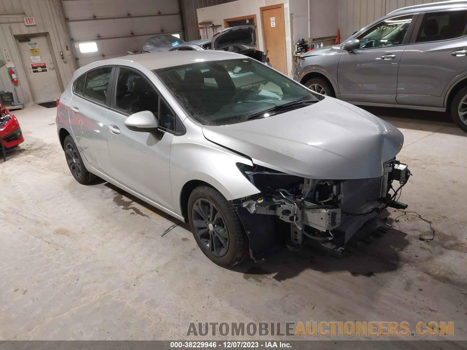 3G1BC6SMXKS562513 CHEVROLET CRUZE 2019