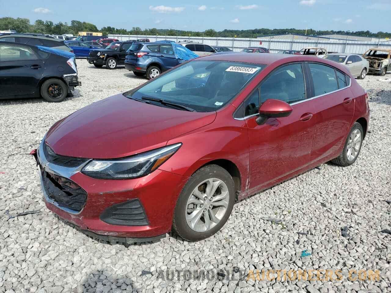 3G1BE6SM1KS535677 CHEVROLET CRUZE 2019