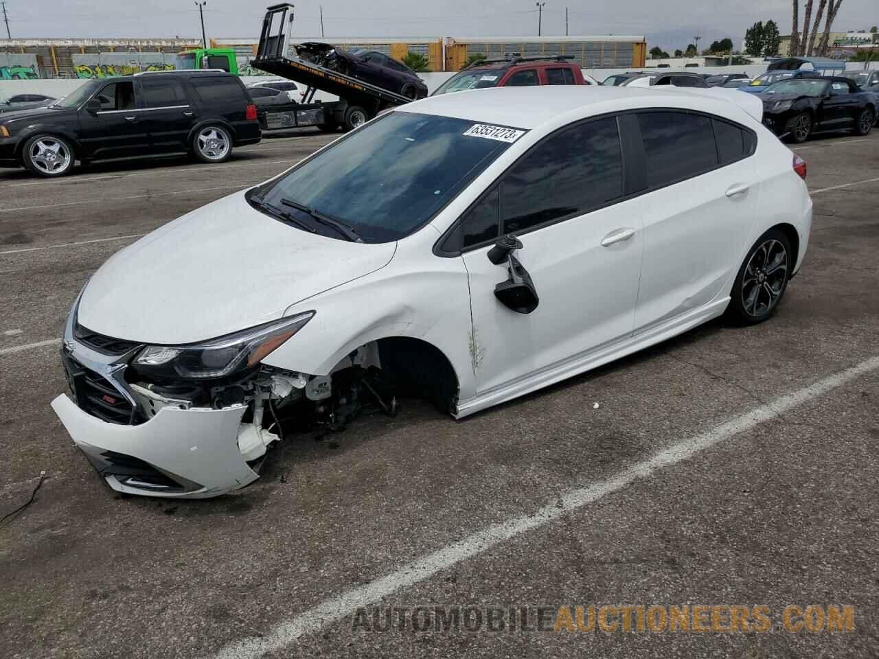 3G1BE6SM1KS539227 CHEVROLET CRUZE 2019