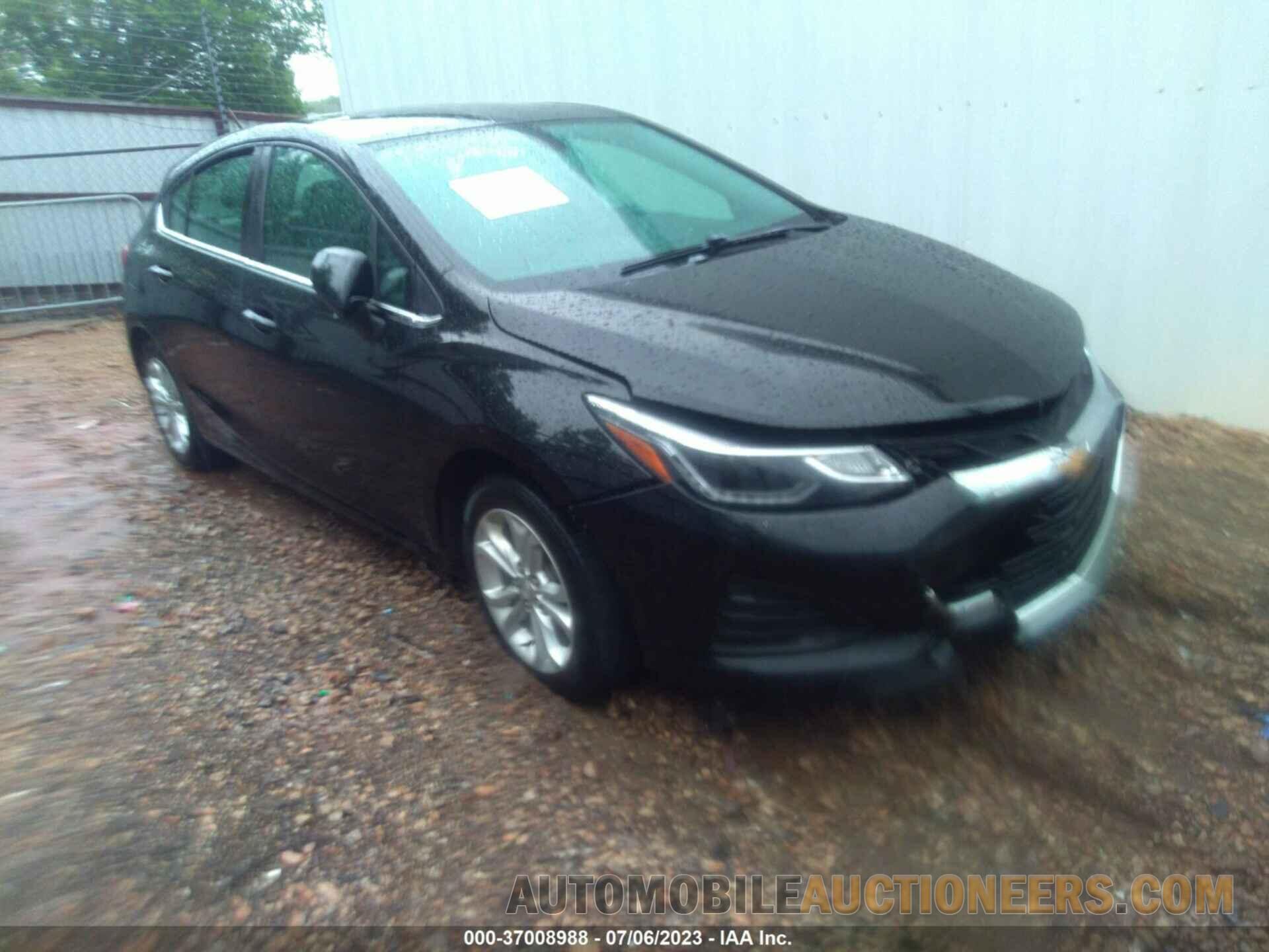 3G1BE6SM1KS543911 CHEVROLET CRUZE 2019