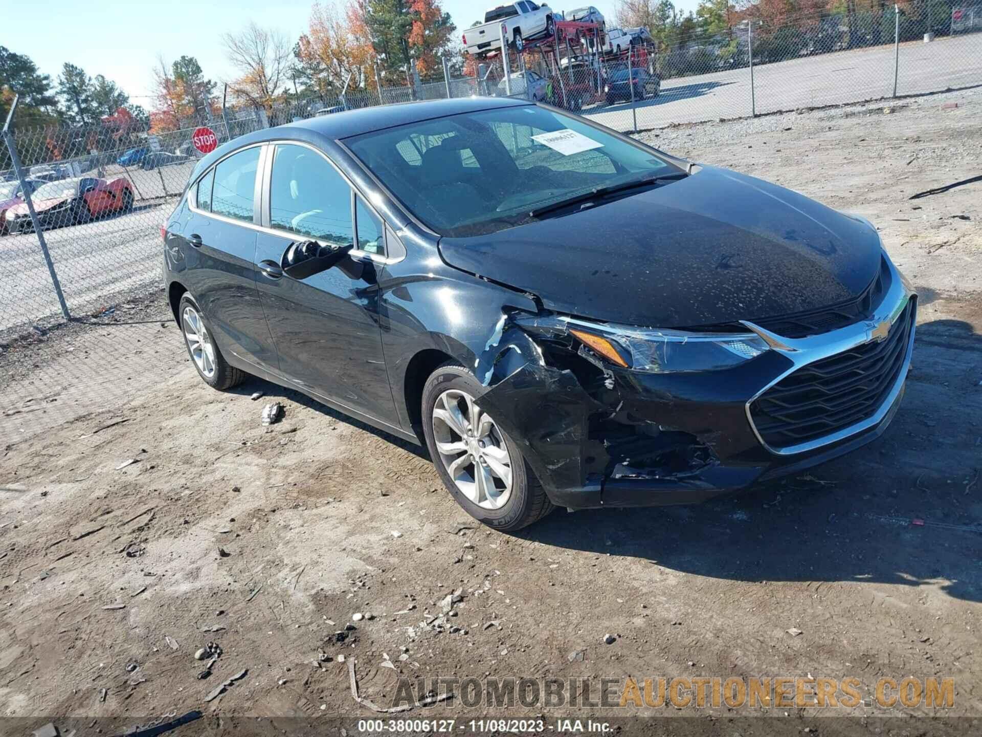 3G1BE6SM2KS543075 CHEVROLET CRUZE 2019