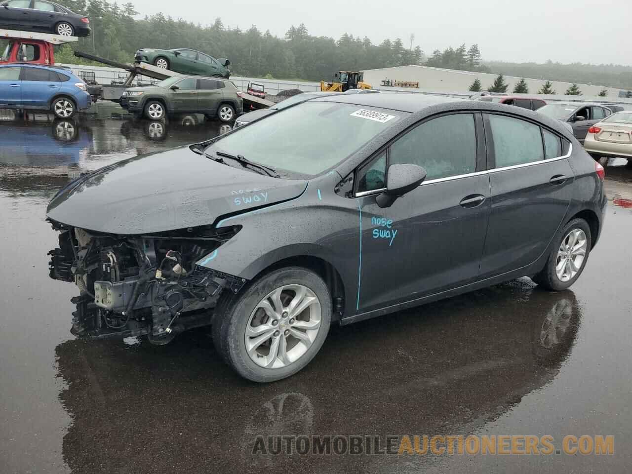 3G1BE6SM2KS592387 CHEVROLET CRUZE 2019