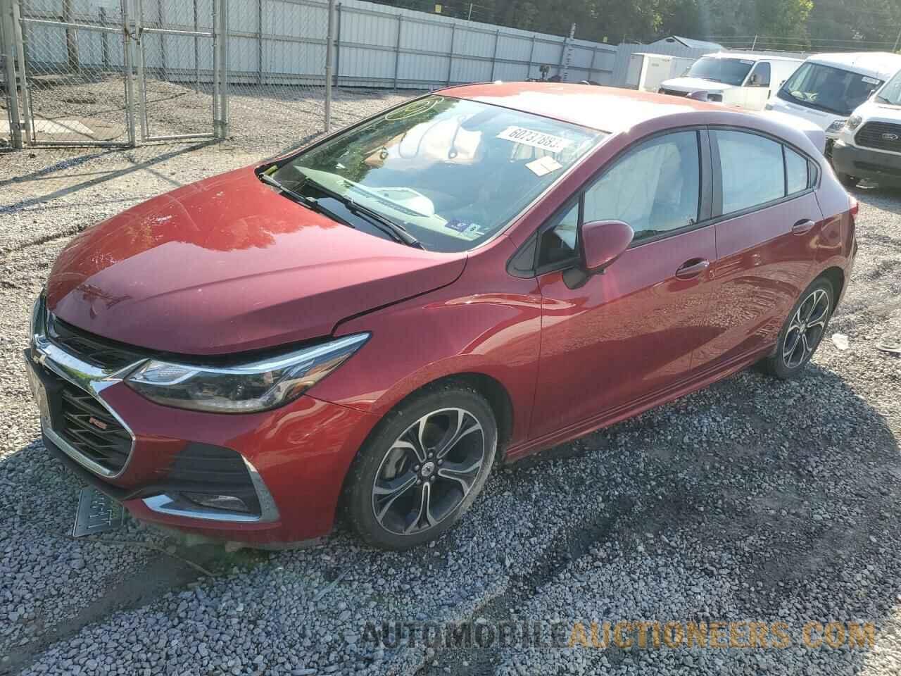 3G1BE6SM2KS599274 CHEVROLET CRUZE 2019