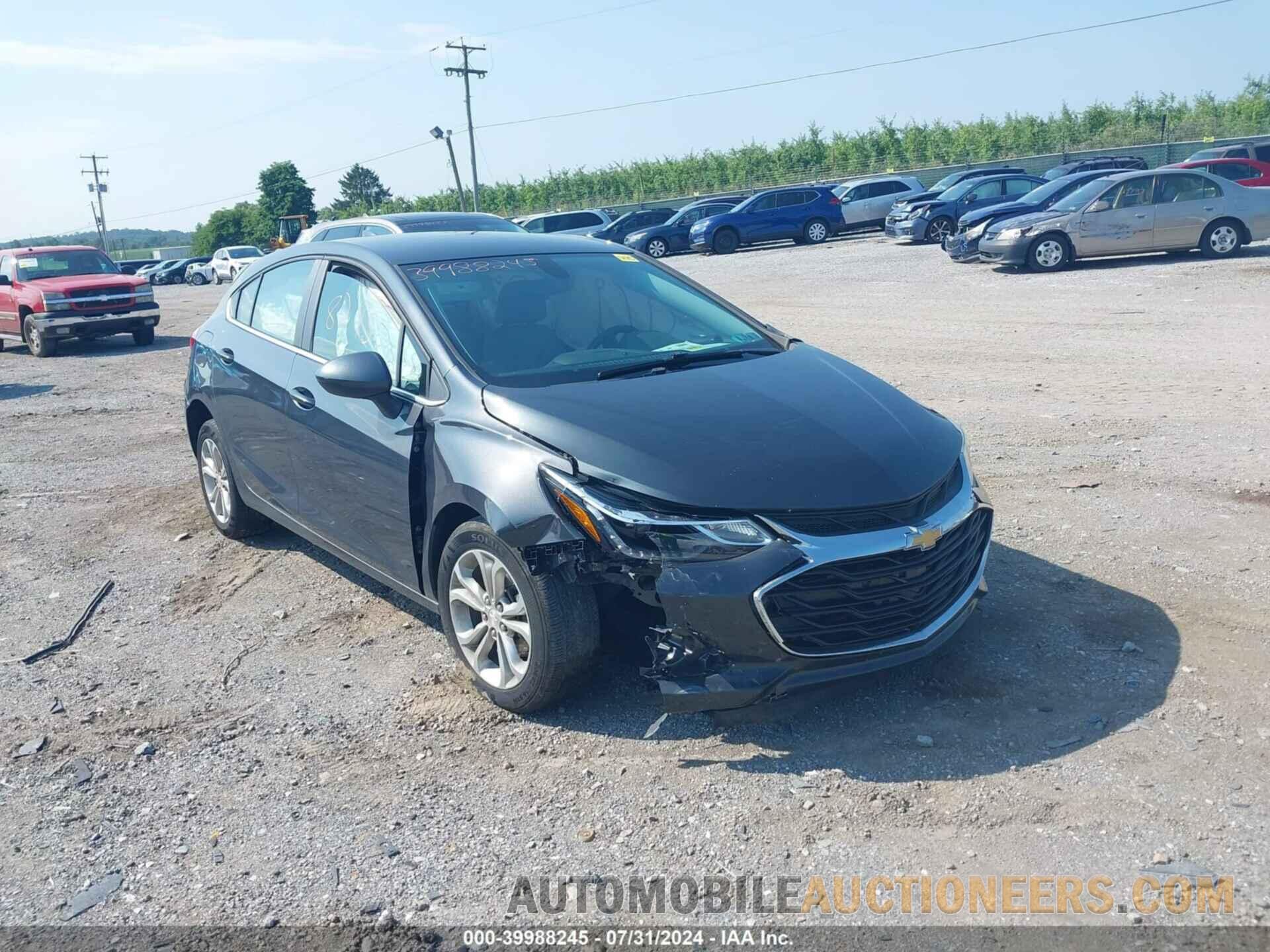 3G1BE6SM2KS599436 CHEVROLET CRUZE 2019