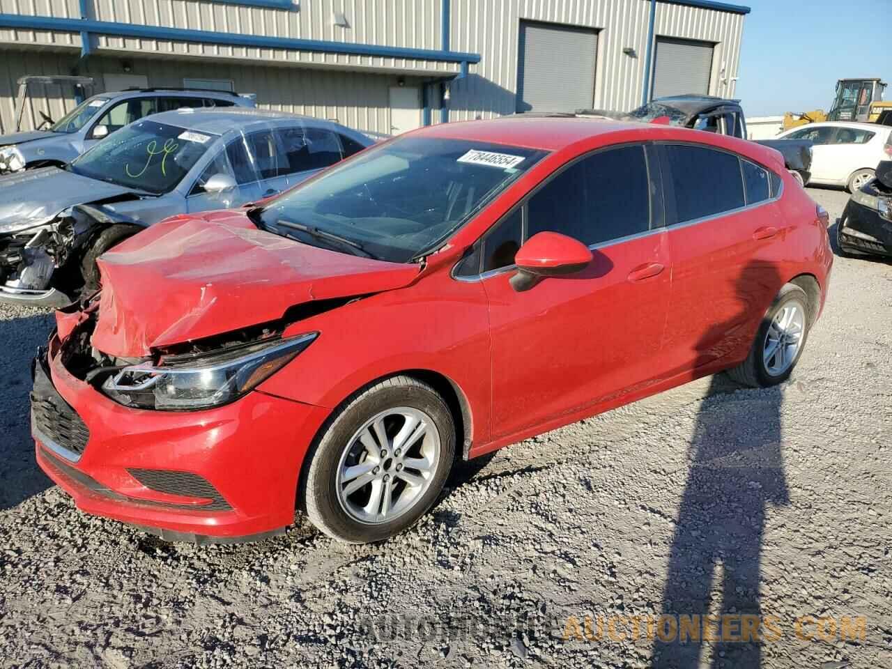 3G1BE6SM3JS607543 CHEVROLET CRUZE 2018