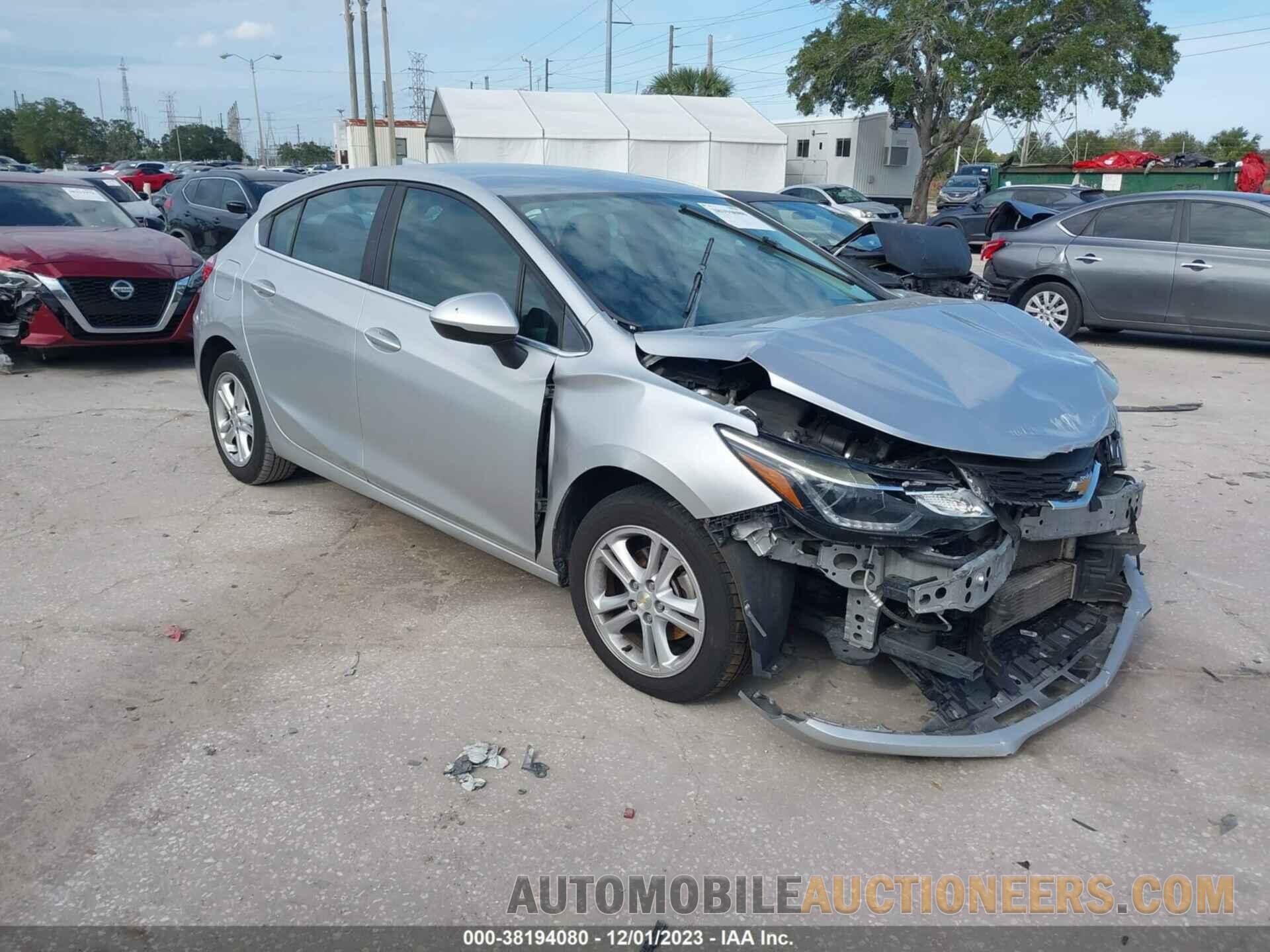 3G1BE6SM3JS625038 CHEVROLET CRUZE 2018