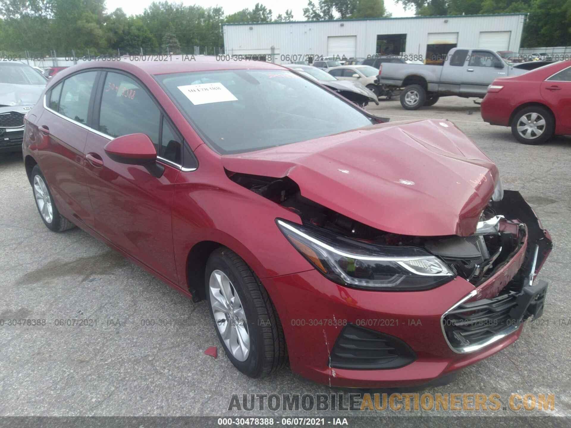 3G1BE6SM3KS533459 CHEVROLET CRUZE 2019