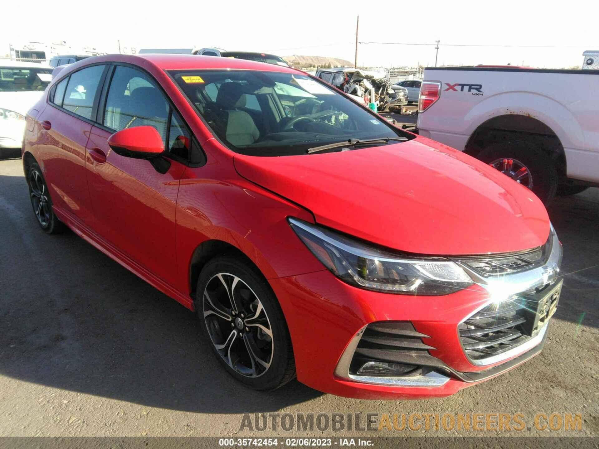 3G1BE6SM3KS566364 CHEVROLET CRUZE 2019