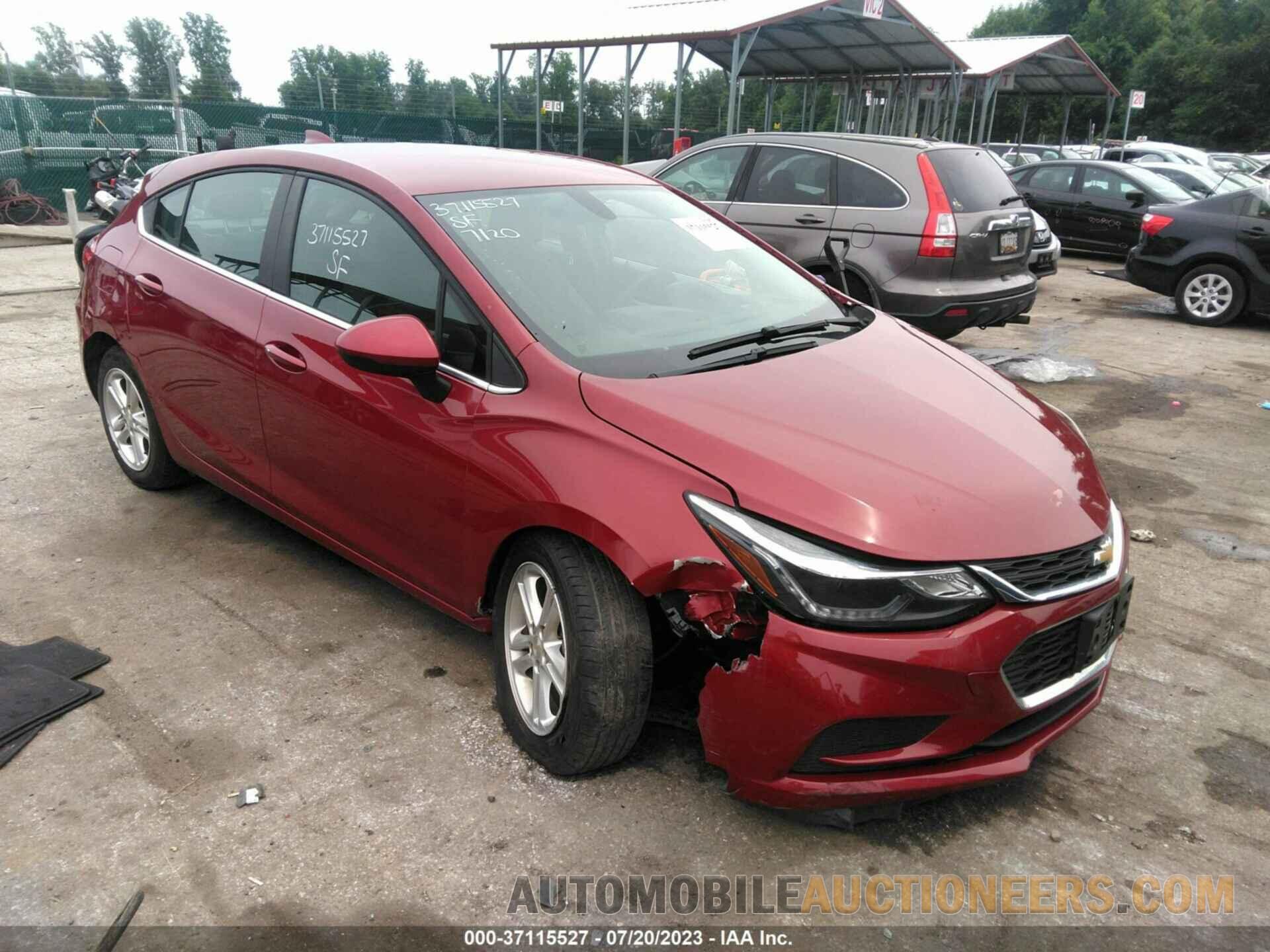 3G1BE6SM4JS652202 CHEVROLET CRUZE 2018