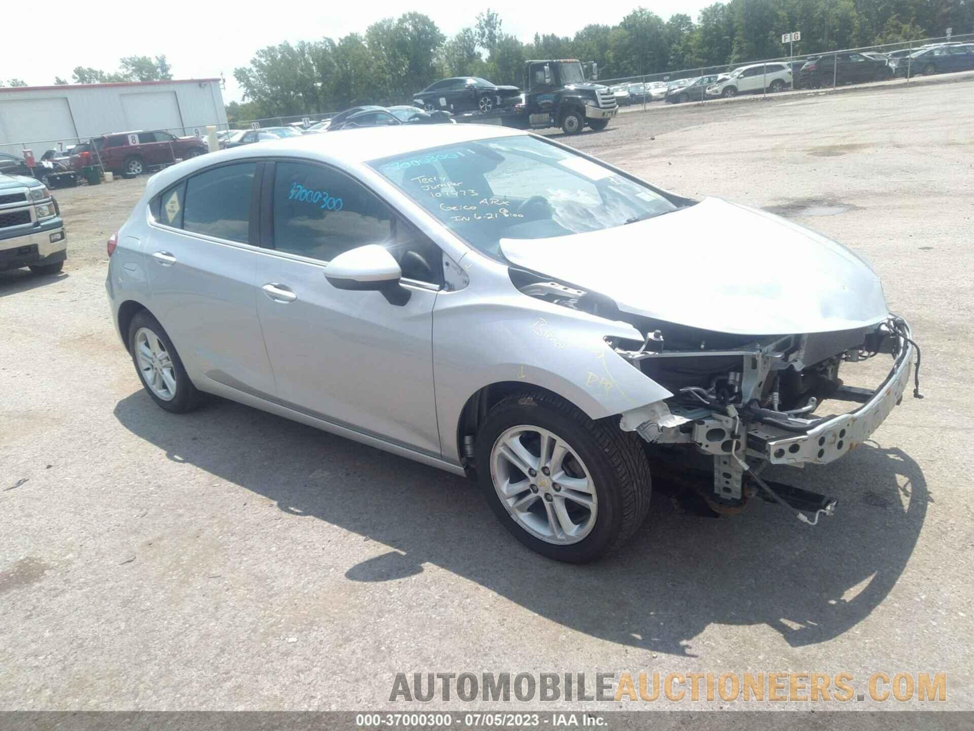 3G1BE6SM5JS608306 CHEVROLET CRUZE 2018