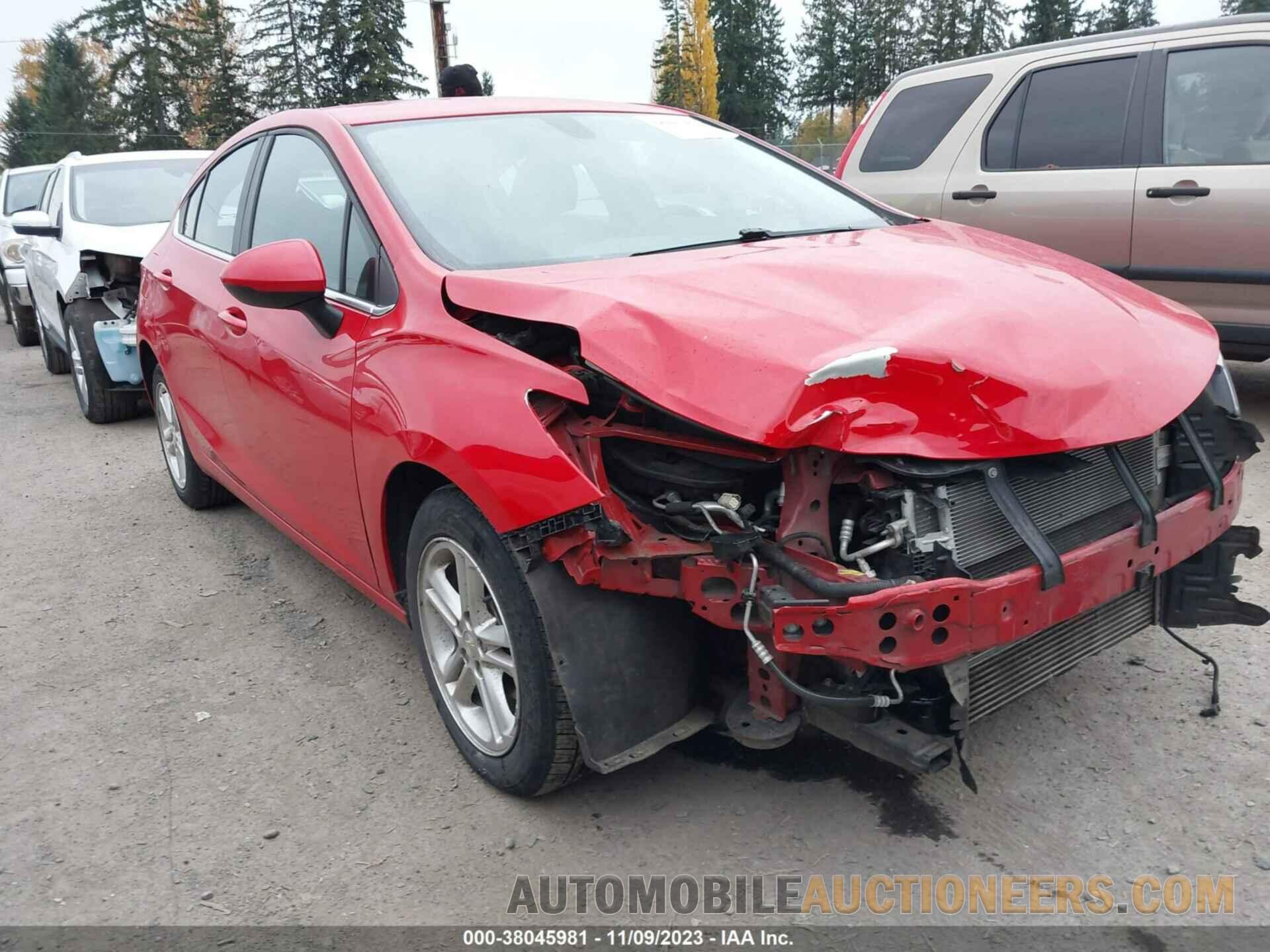 3G1BE6SM6JS563702 CHEVROLET CRUZE 2018