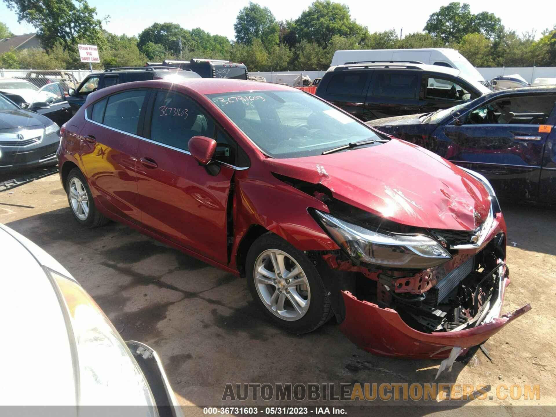 3G1BE6SM6JS648989 CHEVROLET CRUZE 2018