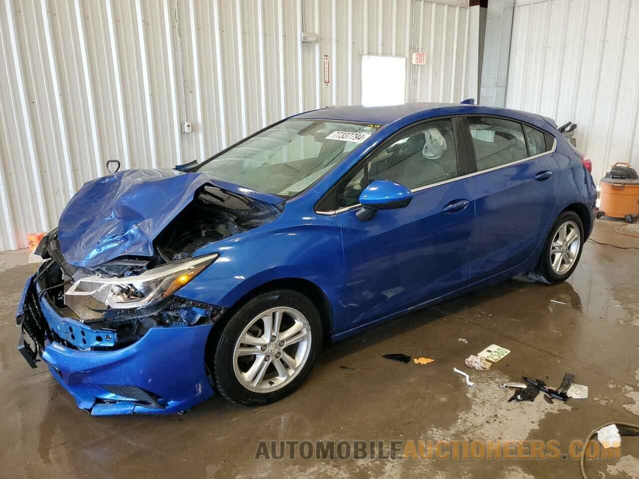 3G1BE6SM7HS598114 CHEVROLET CRUZE 2017