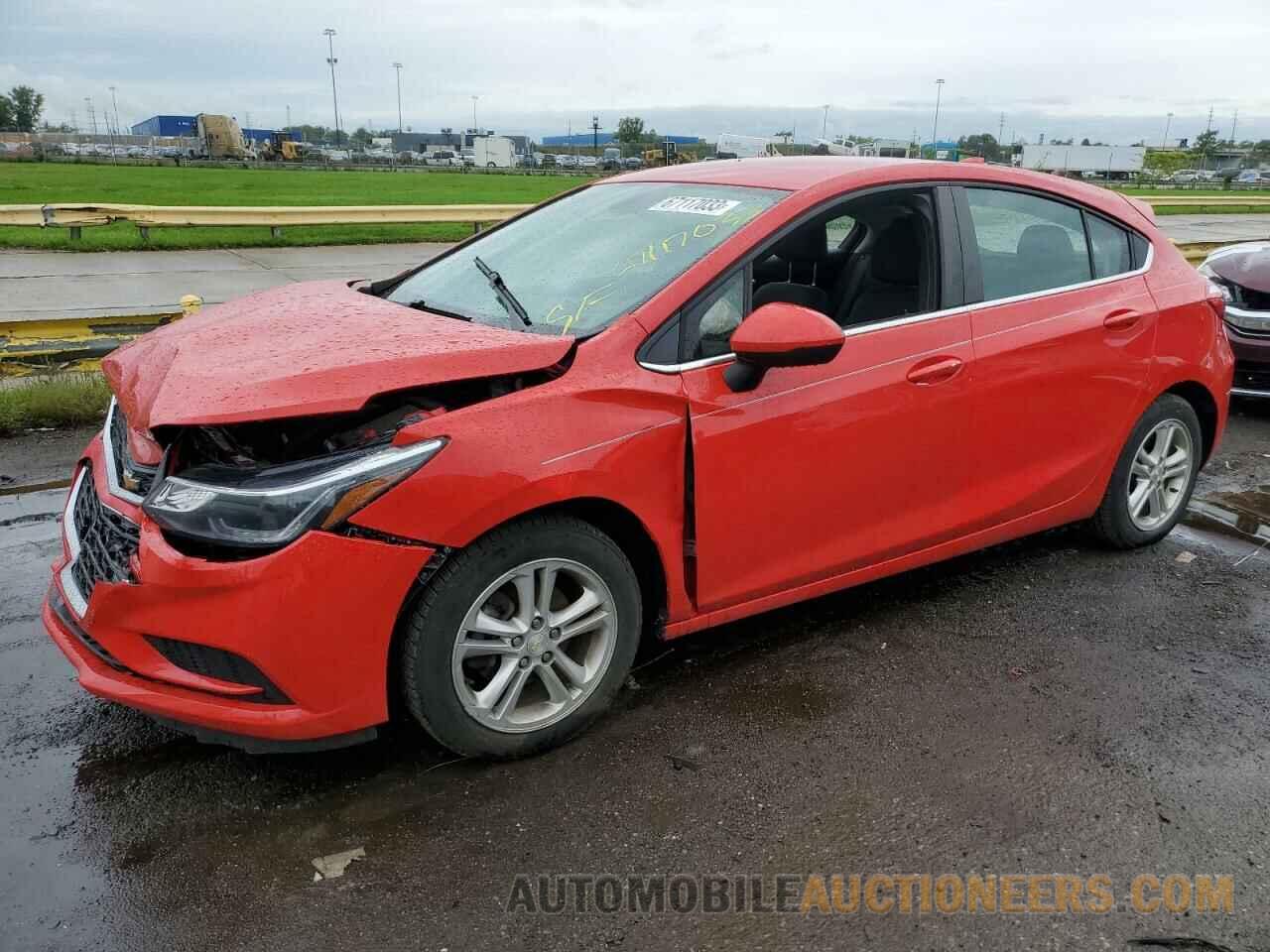 3G1BE6SM7JS559593 CHEVROLET CRUZE 2018