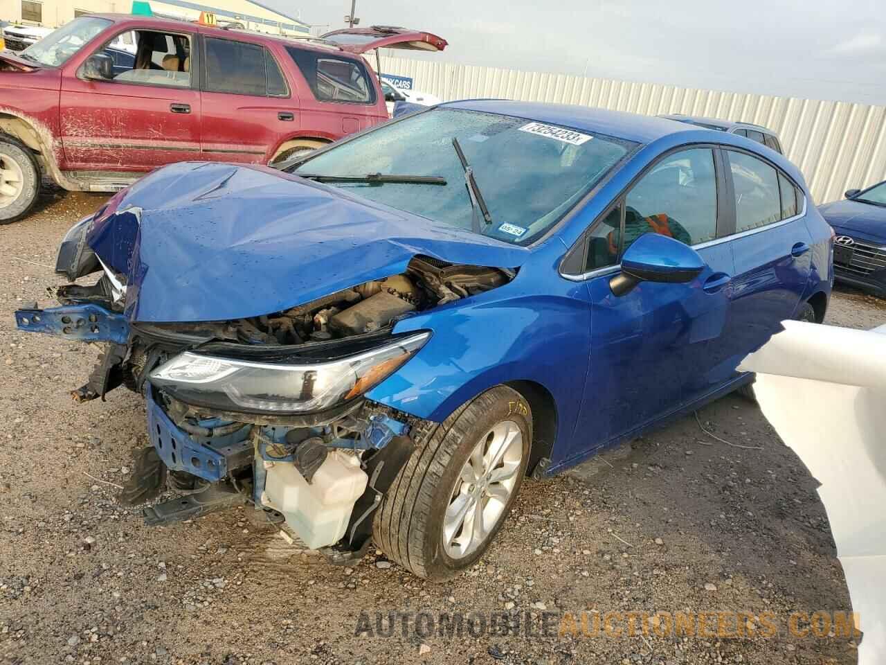 3G1BE6SM7KS556226 CHEVROLET CRUZE 2019