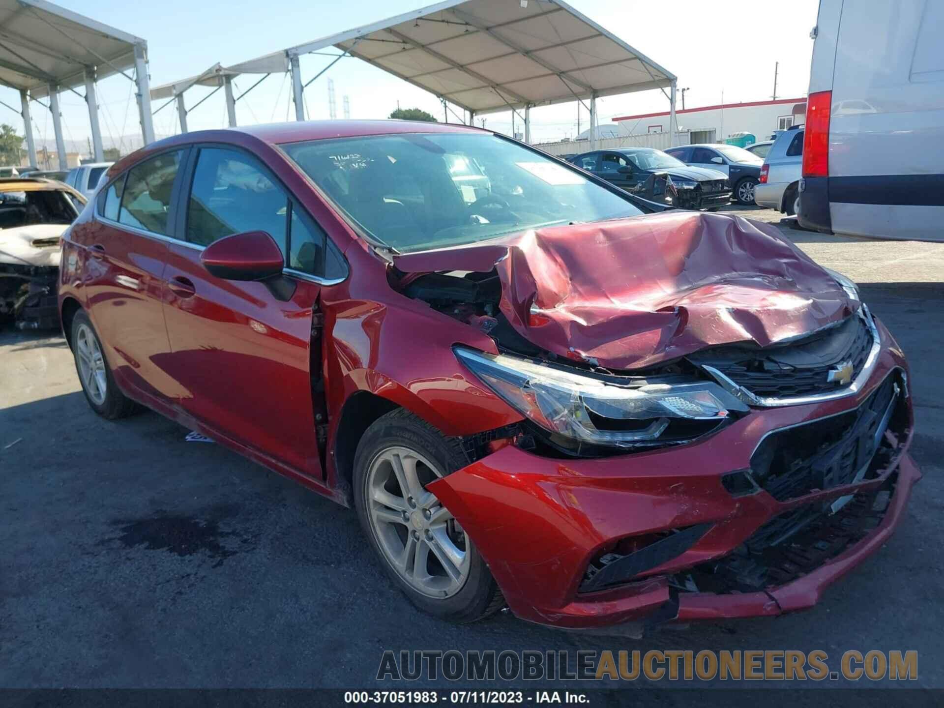 3G1BE6SM8JS524447 CHEVROLET CRUZE 2018