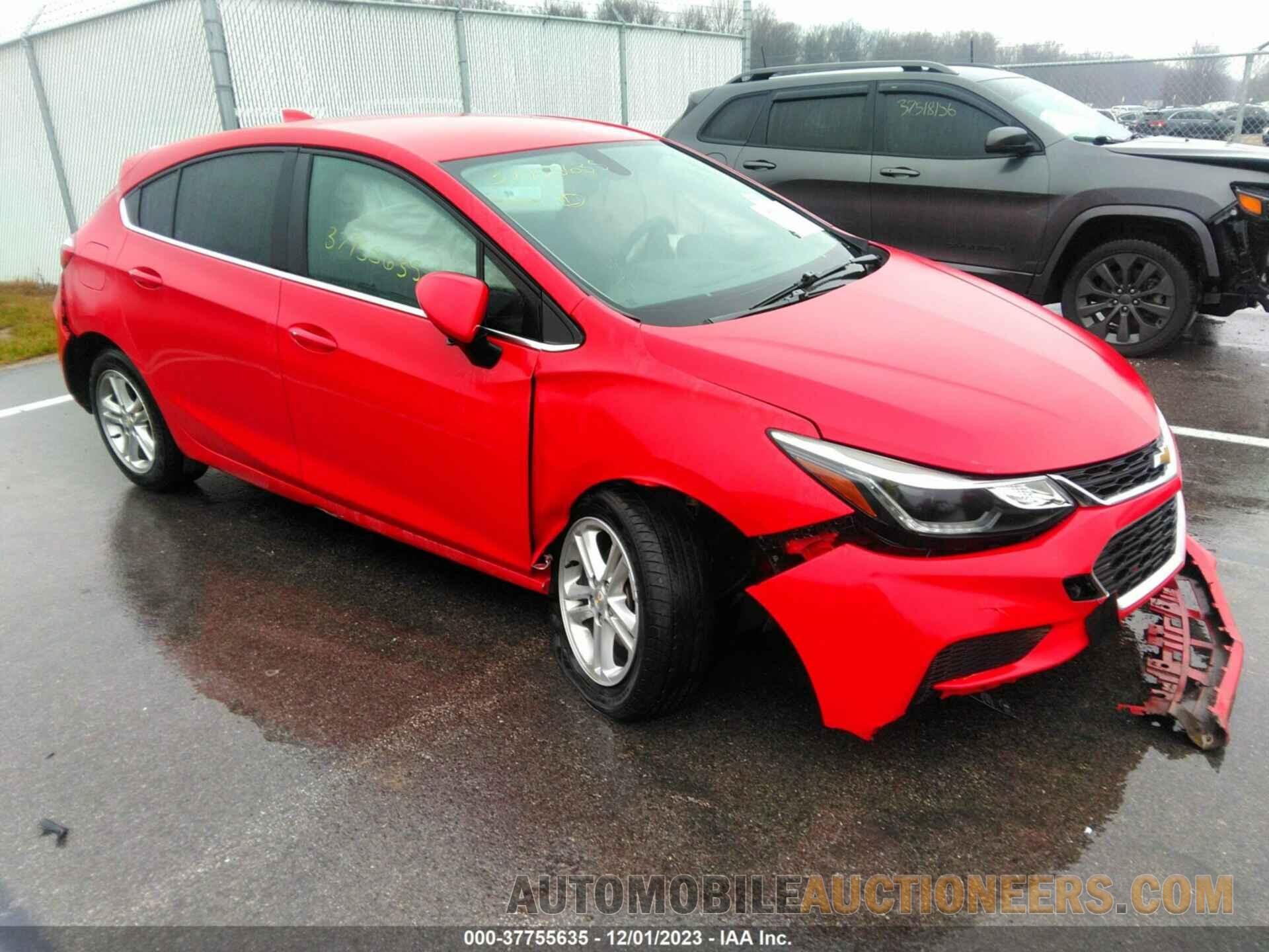 3G1BE6SM8JS584745 CHEVROLET CRUZE 2018