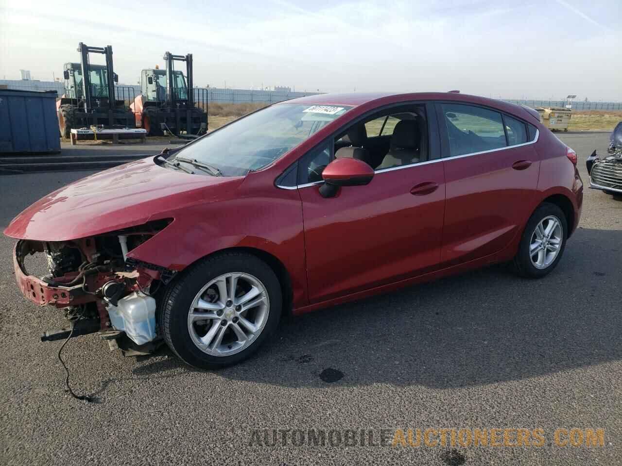 3G1BE6SM9JS653457 CHEVROLET CRUZE 2018