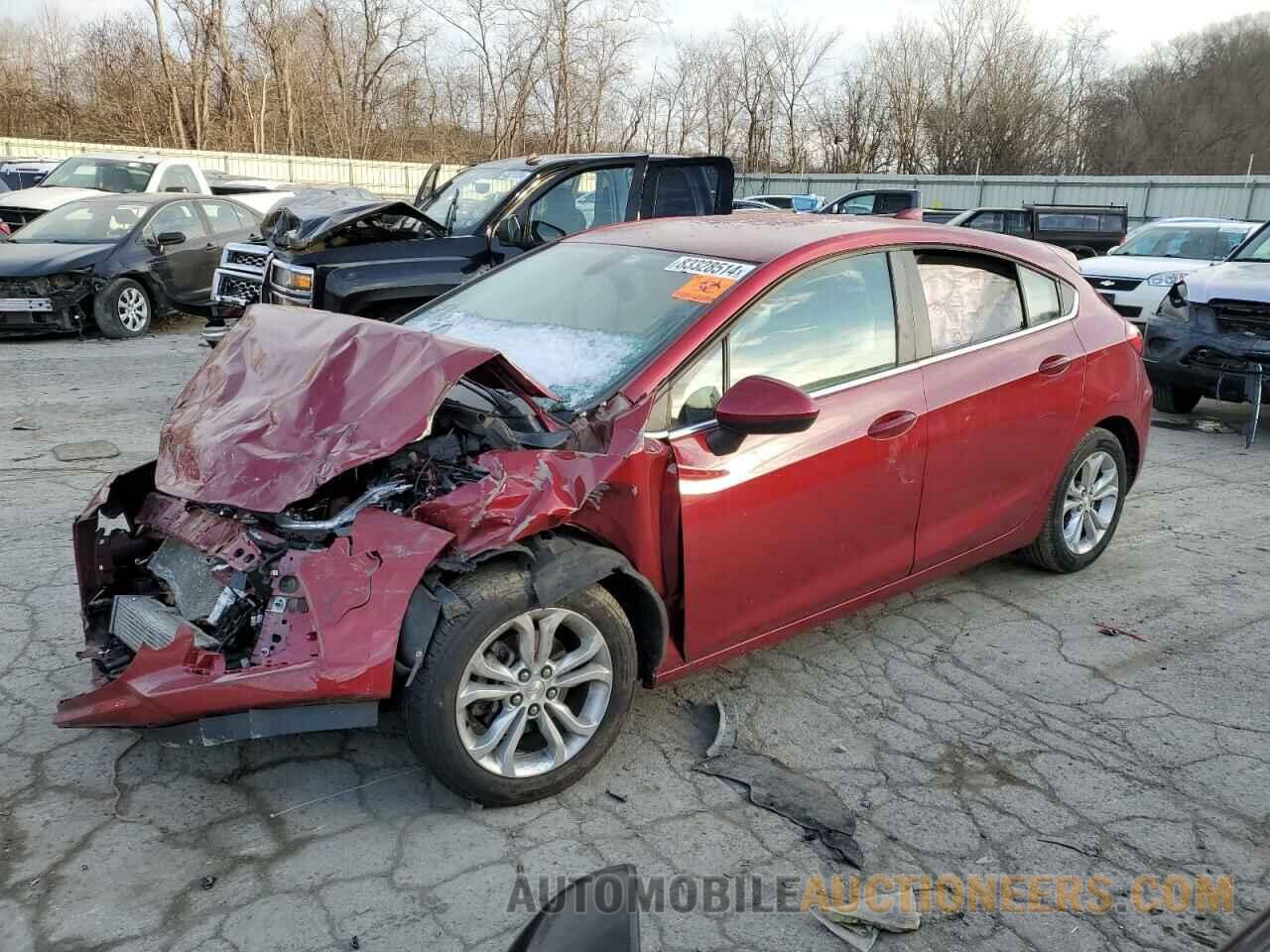 3G1BE6SM9KS557362 CHEVROLET CRUZE 2019